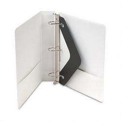 Wilson Jones/Acco Brands Inc. D Ring Vinyl View Binder, 1 1/2 Capacity, White (WLJ38634W)