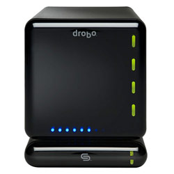 DATA ROBOTICS Data Robotics - Drobo 4-Bay USB 2.0/FireWire 800 Storage Array Enclosure & DroboShare USB 2.0 Network Attached Companion