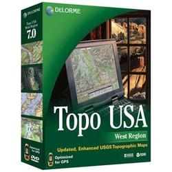 Delorme DeLorme Topo USA 7.0 West