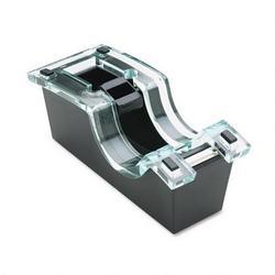 3M Designer Tape Dispenser, 1 Core, Clear Acrylic Top/Black Base