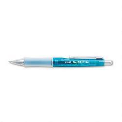 Pilot Corp. Of America Dr. Grip™ Gel Ink Roller Ball Pen, Fine Point, Electric Blue Neon, Black Ink