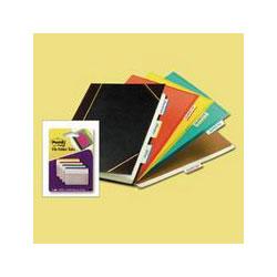3M Durable Index File Tabs, 2 x 1 3/4 , 6 Each of 4 Colors, 24 Tabs per Pack
