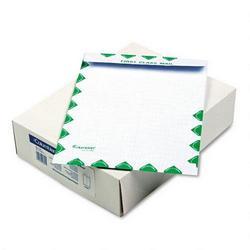 Mead Westvaco Duralok® Security Tint Open End 1st Class Flat Envelopes, 9 x 12, White, 100/Box