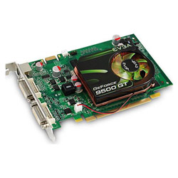 EVGA GeForce 9500 GT 512MB DDR2 128-bit PCI-E 2.0 DirectX 10 SLI Ready Video Card
