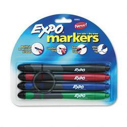 Faber Castell/Sanford Ink Company EXPO® Ultra Fine Tip Dry Erase Markers, 4 Color Set (SAN80892)
