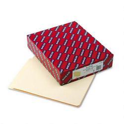 Smead Manufacturing Co. End Tab File Folders, Manila, Straight Cut, Single Ply Tab, Letter, 100/Box