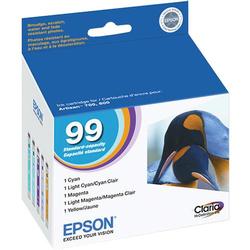 EPSON Epson Multi-Pack Color Ink Cartridge For Artisan 700 and 800 Printers - Cyan, Magenta, Yellow, Light Cyan, Light Magenta