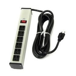 ERGOTRON Ergotron 6-Outlets Power Strip - Receptacle: 6 - 15ft