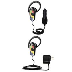 Gomadic Essential Kit for the Jabra BT3010 - includes Car and Wall Charger with Rapid Charge Technology - G
