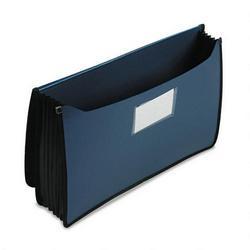 Smead Manufacturing Co. Expanding Premium Wallet, 16 1/2 x 10 1/4, Navy Blue