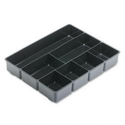 RubberMaid Extra Deep Desk Drawer Director™ Tray, Plastic, 11 7/8 x 15 x 2 1/2, Black