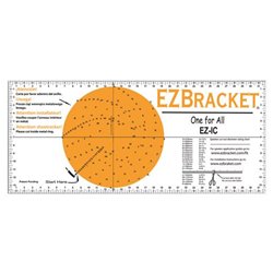 Ezbracket Ez-ic Universal In-ceiling Pre-construction Speaker Bracket (1 Pair Pe