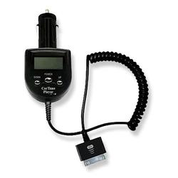 Accessory Power FM Transmitter & Car Charger with LCD Screen (Black) - for Apple iPod / Iphone / Itouch / Nano