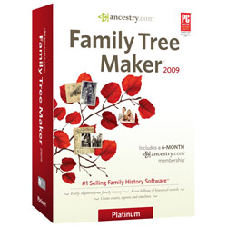 ENCORE SOFTWARE INC Family Tree Maker 2009 Platinum