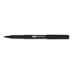 Faber Castell/Sanford Ink Company Felt Tip Pen, 0.85mm Bold Lines, Black Ink