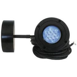 KEP MARINE Fish Glow Thru Hull Underwater Lights Pair 12 Blue Leds Each