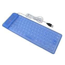 Eforcity Foldable USB Keyboard, Blue by Eforcity