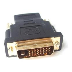 Cables4PC GOLD DVI MALE TO HDMI FEMALE ADAPTER FOR HDTV PLASMA