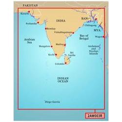 Garmin Charts Garmin Bluechart G2 2Aw003R Indian Subcontinent