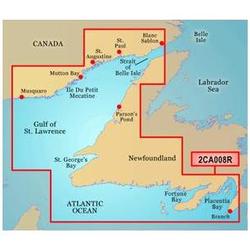 Garmin Charts Garmin Bluechart G2 2Ca008R Newfoundland West