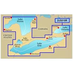 Garmin Charts Garmin Bluechart G2 2Us018R Lake Erie Lake St.Clair