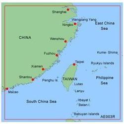 Garmin Charts Garmin Bluechart Mae003R Taiwan