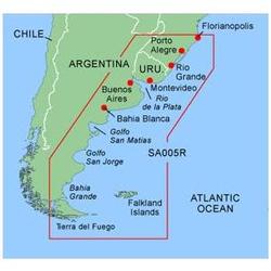 Garmin Charts Garmin Bluechart Msa005R Florianopolis To Falkland Isl.