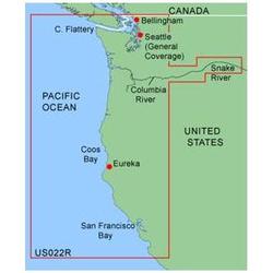 Garmin Charts Garmin Bluechart Mus022R Washington To North California