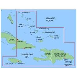 Garmin Charts Garmin Bluechart Mus029R Southern Bahamas