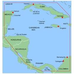 Garmin Charts Garmin Bluechart Mus031R Southwest Caribbean