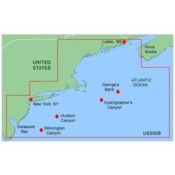 Garmin Charts Garmin Bluechart Mus300B North Atlantic Canyons Bath