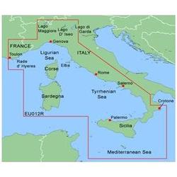 Garmin Charts Garmin Bluechart Xeu012R Micro Sd Italy West Coast