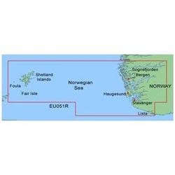 Garmin Charts Garmin Bluechart Xeu051R Micro Sd Lista Sognefjorden