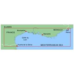 Garmin Charts Garmin Bluechart Xeu466S Micro Sd Golfe Du Lion To San Remo