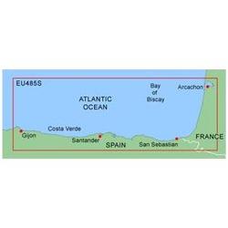 Garmin Charts Garmin Bluechart Xeu485S Micro Sd Fuenterrabia To Gijon