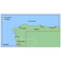 Garmin Charts Garmin Bluechart Xeu486S Micro Sd Galicia And Asturias