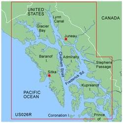 Garmin Charts Garmin Bluechart Xus026R Micro Sd Wrangell / Juneau / Sitka