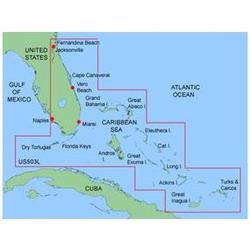 Garmin Charts Garmin Bluechart Xus503L Micro Sd Florida To Bahamas