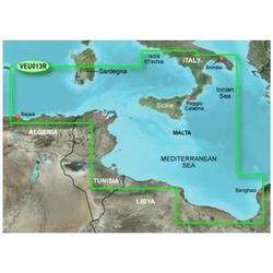 Garmin Charts Garmin Veu013R Italy Southwest And Tunisia Bluechart G2