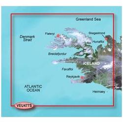 Garmin Charts Garmin Veu477S Iceland West Bluechart G2 Vision