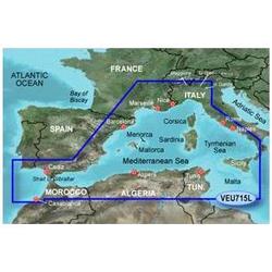 Garmin Charts Garmin Veu715L Mediterranean West Bluechart G2 Vision