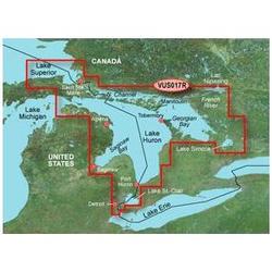 Garmin Charts Garmin Vus017R Lake Huron Lake St. Clair Bluechart G2