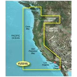 Garmin Charts Garmin Vus516L Vancouver To San Diego G2 Vision Sd