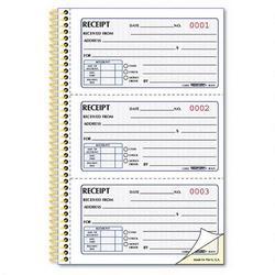 Rediform Office Products Gold Standard™ Carbonless Money Receipt Book, 2 3/4x5, 225 Sets/Bk