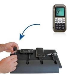 Gomadic Universal Charging Station - tips included for Kyocera Lingo many other popular gadgets