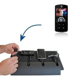 Gomadic Universal Charging Station - tips included for Motorola ROKR E8 many other popular gadgets