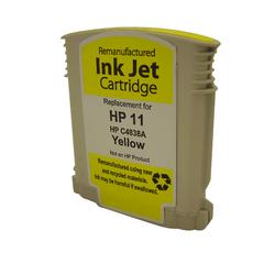 Eforcity HP 11 (C4838A) Remanufactured Yellow Ink Cartridge by Eforcity