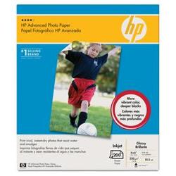 HEWLETT PACKARD HP Advanced Photo Paper - 4 x 6 - 210g/m - Glossy - 200 x Sheet