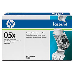 HEWLETT PACKARD - LASER ACCESSORIES HP LaserJet CE505X Black Print Cartridge