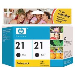 HP No. 21 Black Ink Cartridge For Deskjet F4180 All-in-One Series Printers - Black